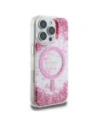 Kup Etui Guess HC Resin Bottom Glitter do Apple iPhone 16 Pro MagSafe růžové - GUE4336 - {ean13} - Sklep Home Screen