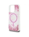 Kup Etui Guess HC Resin Bottom Glitter do Apple iPhone 16 Pro MagSafe růžové - GUE4336 - {ean13} - Sklep Home Screen