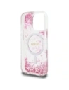 Kup Etui Guess HC Resin Bottom Glitter do Apple iPhone 16 Pro MagSafe růžové - GUE4336 - {ean13} - Sklep Home Screen