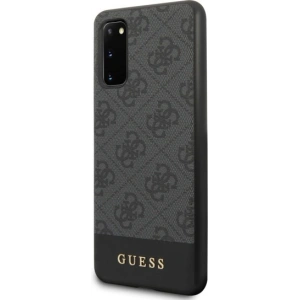 Kup Etui Guess GUHCS62G4GLGR Samsung Galaxy S20 G980 szürke/grey kemény tok 4G Stripe Collection - GUE484GRY - {ean13} - Sklep Home Screen