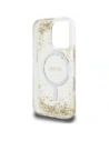 Kup Guess HC Resin Bottom Glitter Apple iPhone 16 Pro MagSafe aurie - GUE4337 - {ean13} - Sklep Home Screen