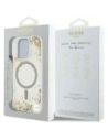 Kup Guess HC Resin Bottom Glitter Apple iPhone 16 Pro MagSafe aurie - GUE4337 - {ean13} - Sklep Home Screen