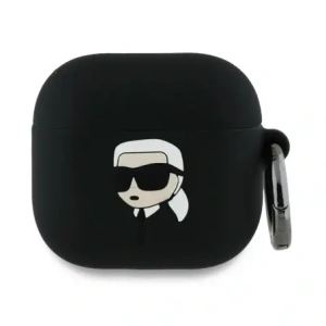 Kup Karl Lagerfeld KLA4RUNIKK Apple AirPods 4 Hülle Silikon Karl Kopf 3D schwarz - KLD21929 - {ean13} - Sklep Home Screen