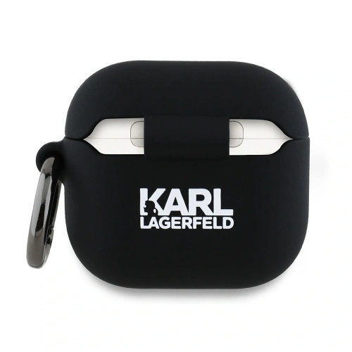 Kup Etui Karl Lagerfeld KLA4RUNIKK Apple AirPods 4 kryt silikonový Karl Head 3D černý/black - KLD21929 - {ean13} - Sklep Home Screen