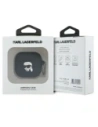 Kup Etui Karl Lagerfeld KLA4RUNIKK Apple AirPods 4 cover Silicone Karl Head 3D czarny/black - KLD21929 - {ean13} - Sklep Home Screen