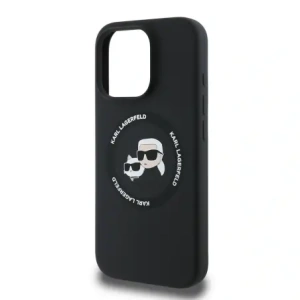 Kup Etui Karl Lagerfeld KLHMP16LSKCHTCK Apple iPhone 16 Pro hardcase Silicone Karl&Choupette Heads MagSafe czarny/black - KLD21931 - {ean13} - Sklep Home Screen
