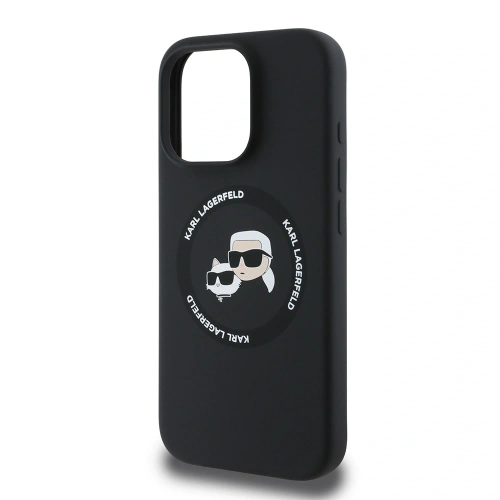 Kup Karl Lagerfeld KLHMP16LSKCHTCK Apple iPhone 16 Pro Hartschale Silikon Karl&Choupette Köpfe MagSafe schwarz - KLD21931 - {ean13} - Sklep Home Screen
