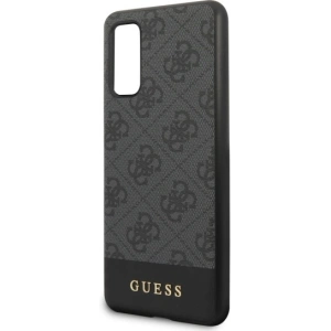 Kup Etui Guess GUHCS62G4GLGR Samsung Galaxy S20 G980 szürke/grey kemény tok 4G Stripe Collection - GUE484GRY - {ean13} - Sklep Home Screen