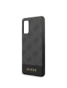 Buy Guess GUHCS62G4GLGR Samsung Galaxy S20 G980 grey hard case 4G Stripe Collection - GUE484GRY - {ean13} - Home Screen Store Europe