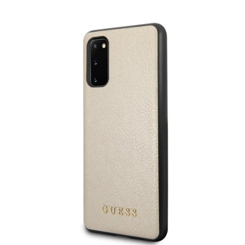 Kup Etui Guess GUHCS62IGLGO Samsung Galaxy S20 G980 aurie /gold hard case Iridescent - GUE485GLD - {ean13} - Sklep Home Screen