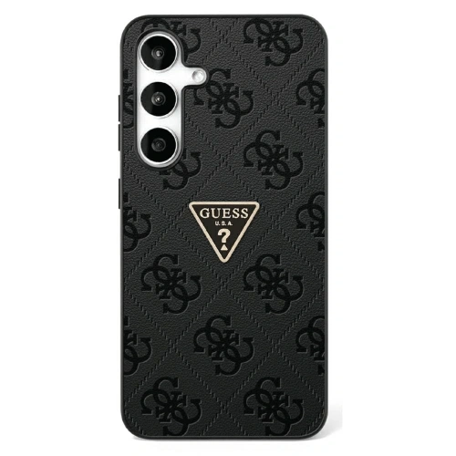 Kup Etui Guess Hot Stamp 4G Pattern Triangle Metal Logo do Samsung Galaxy S25 černý - GUE4341 - {ean13} - Sklep Home Screen