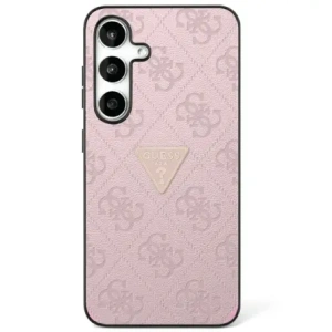 Kup Etui Guess Hot Stamp 4G Pattern Triangle Metal Logo do Samsung Galaxy S25 růžový - GUE4342 - {ean13} - Sklep Home Screen