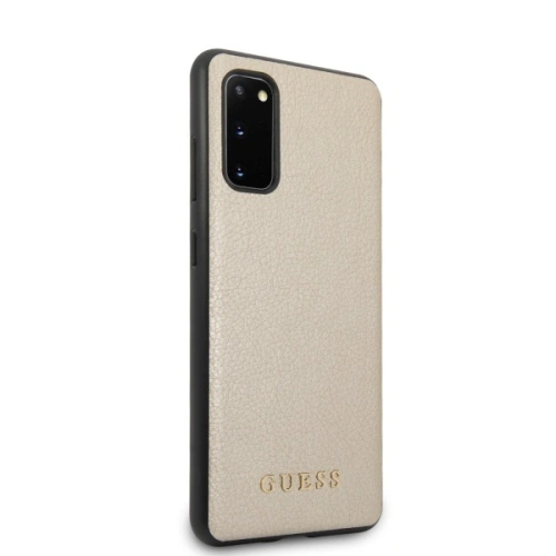 Kup Etui Guess GUHCS62IGLGO Samsung Galaxy S20 G980 aurie /gold hard case Iridescent - GUE485GLD - {ean13} - Sklep Home Screen