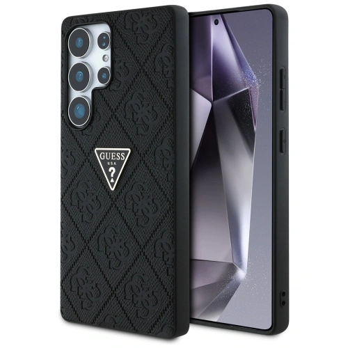 Kup Etui Guess Hot Stamp 4G Pattern Triangle Metal Logo do Samsung Galaxy S25 Ultra černý - GUE4343 - {ean13} - Sklep Home Screen