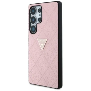 Buy Guess Hot Stamp 4G Pattern Triangle Metal Logo Samsung Galaxy S25 Ultra pink - GUE4344 - {ean13} - Home Screen Store Europe