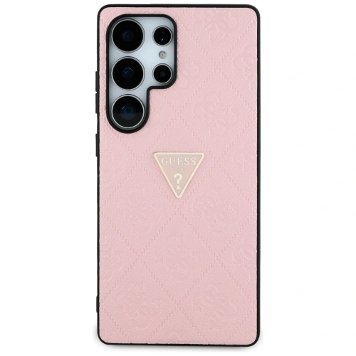 Kup Etui Guess Hot Stamp 4G Pattern Triangle Metal Logo pro Samsung Galaxy S25 Ultra růžové - GUE4344 - {ean13} - Sklep Home Screen