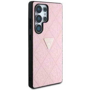 Buy Guess Hot Stamp 4G Pattern Triangle Metal Logo Samsung Galaxy S25 Ultra pink - GUE4344 - {ean13} - Home Screen Store Europe