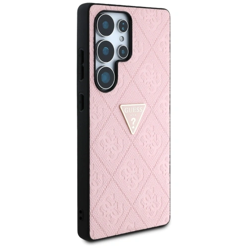 Kup Etui Guess Hot Stamp 4G Pattern Triangle Metal Logo pro Samsung Galaxy S25 Ultra růžové - GUE4344 - {ean13} - Sklep Home Screen