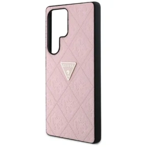 Buy Guess Hot Stamp 4G Pattern Triangle Metal Logo Samsung Galaxy S25 Ultra pink - GUE4344 - {ean13} - Home Screen Store Europe