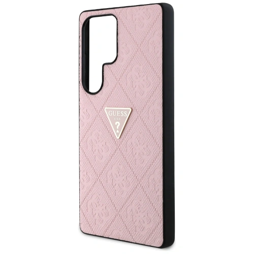Kup Etui Guess Hot Stamp 4G Pattern Triangle Metal Logo pro Samsung Galaxy S25 Ultra růžové - GUE4344 - {ean13} - Sklep Home Screen
