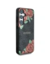 Kup Guess Piele 4G Imprimare cu Flori Logo Metalic Clasic MagSafe Samsung Galaxy S25 negru - GUE4345 - {ean13} - Sklep Home Screen