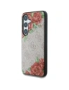 Kup Etui Guess Leather 4G Flowers Print Metal Classic Logo MagSafe do Samsung Galaxy S25 różowy - GUE4346 - {ean13} - Sklep Home Screen