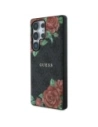 Kup Etui Guess Leather 4G Flowers Print Metal Classic Logo MagSafe do Samsung Galaxy S25 Ultra černý - GUE4347 - {ean13} - Sklep Home Screen