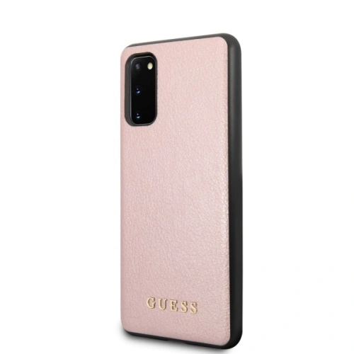 Buy Guess GUHCS62IGLRG Samsung Galaxy S20 G980 rose gold hard case Iridescent - GUE486RS - {ean13} - Home Screen Store Europe