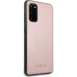 Kup Etui Guess GUHCS62IGLRG Samsung Galaxy S20 G980 rózsaszín -arany/rose gold kemény tok Irizáló - GUE486RS - {ean13} - Sklep Home Screen
