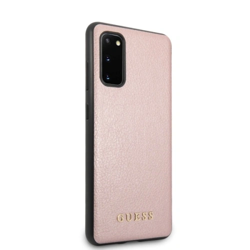 Kup Guess Samsung Case GUHCS62IGLRG Galaxy S20 G980 rose-gold/rosa-gold hartes Case Iridescent - GUE486RS - {ean13} - Sklep Home Screen