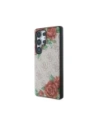 Kup Guess Piele 4G Flori Print Metal Logo Clasic MagSafe Samsung Galaxy S25 Ultra roz - 3666339449292 - {ean13} - Sklep Home Screen