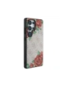Kup Guess Piele 4G Flori Print Metal Logo Clasic MagSafe Samsung Galaxy S25 Ultra roz - 3666339449292 - {ean13} - Sklep Home Screen
