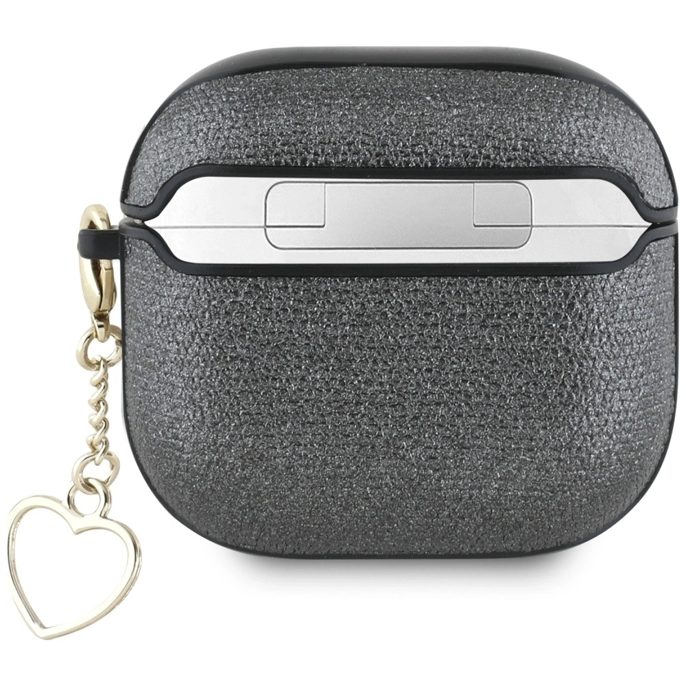 Etui Guess Metallic Script Charm do Apple AirPods 4 czarny