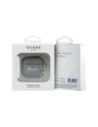 Buy Guess Metallic Script Charm Apple AirPods 4 black - 3666339452032 - {ean13} - Home Screen Store Europe