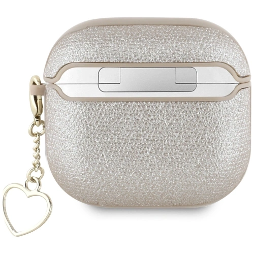 Buy Guess Metallic Script Charm Apple AirPods 4 gold - 3666339452056 - {ean13} - Home Screen Store Europe