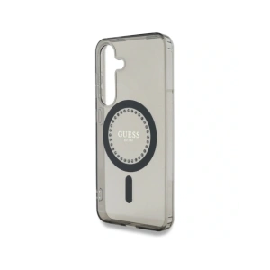 Kup Guess Rhinestones Imprimat Logo Clasic MagSafe Samsung Galaxy S25 negru - 3666339449520 - {ean13} - Sklep Home Screen