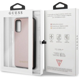 Kup Etui Guess GUHCS62IGLRG Samsung Galaxy S20 G980 rózsaszín -arany/rose gold kemény tok Irizáló - GUE486RS - {ean13} - Sklep Home Screen