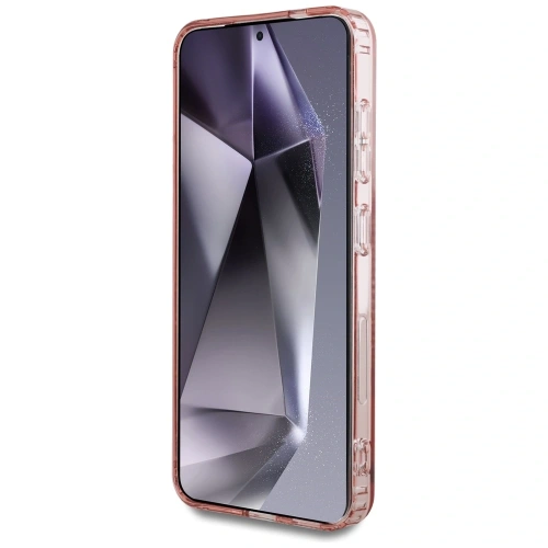 Kup Guess Strass-Print Klassisches Logo MagSafe Samsung Galaxy S25 pink - 3666339449544 - {ean13} - Sklep Home Screen
