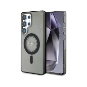 Kup Guess Bijuterii strălucitoare Tipărit Logo Clasic MagSafe Samsung Galaxy S25 Ultra negru - 3666339449537 - {ean13} - Sklep Home Screen