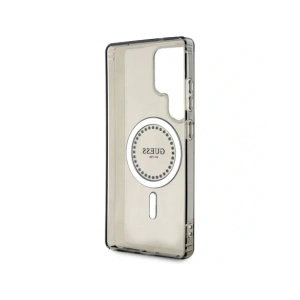 Kup Guess Bijuterii strălucitoare Tipărit Logo Clasic MagSafe Samsung Galaxy S25 Ultra negru - 3666339449537 - {ean13} - Sklep Home Screen