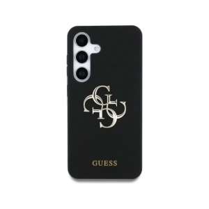 Kup Guess Silicon Mare 4G Logo Fund Script Samsung Galaxy S25 negru - 3666339449360 - {ean13} - Sklep Home Screen