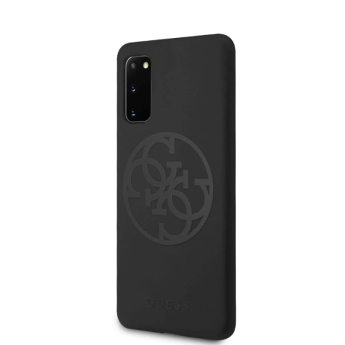 Kup Guess Samsung Gehäuse GUHCS62LS4GBK Galaxy S20 G980 schwarz/schwarz hartes Gehäuse Silikon 4G Tone On Tone - GUE487BLK - {ean13} - Sklep Home Screen