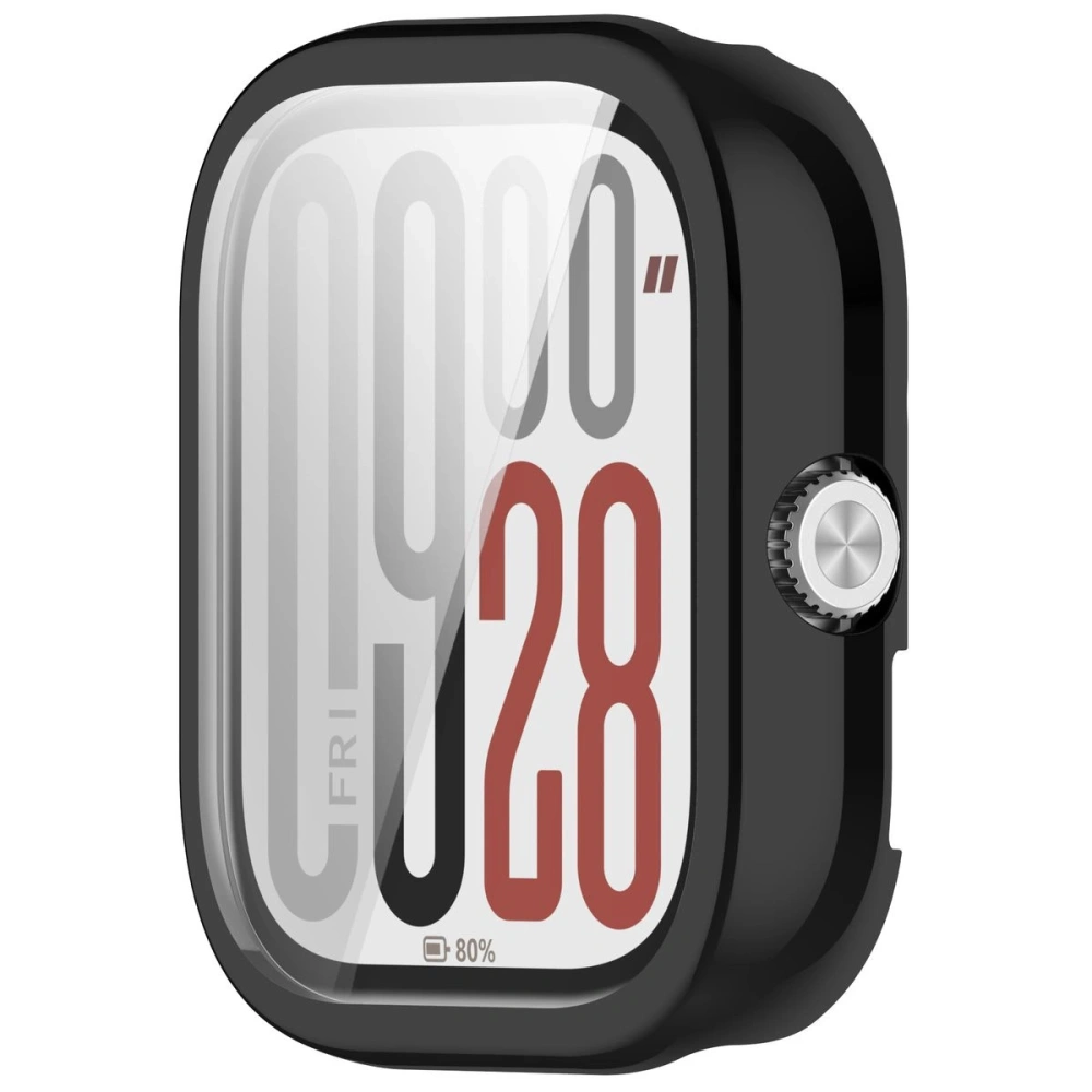 Etui z osłoną ekranu Bizon Case Watch Felipe do Xiaomi Redmi Watch 5 czarne