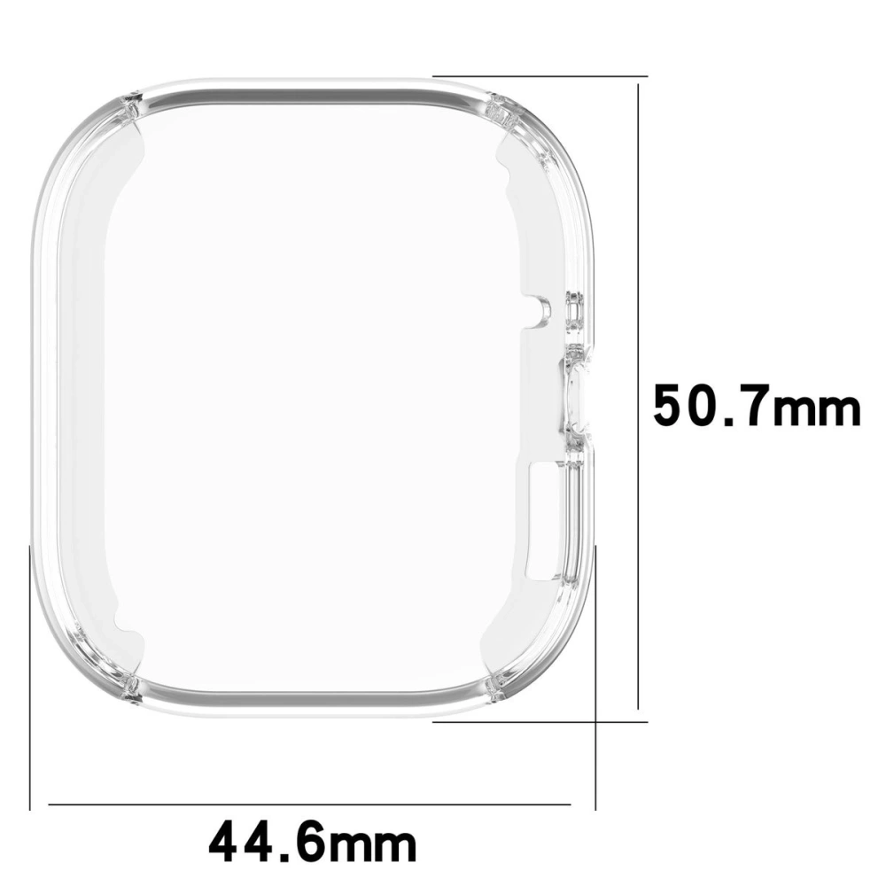 Etui z osłoną ekranu Bizon Case Watch Felipe do Xiaomi Redmi Watch 5 przeźroczyste