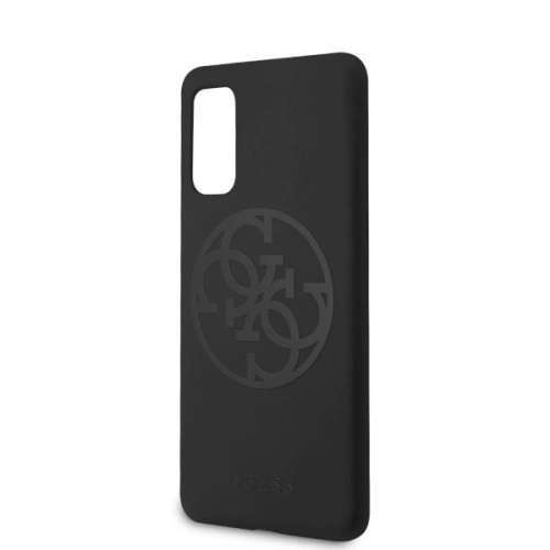 Kup Guess Samsung Gehäuse GUHCS62LS4GBK Galaxy S20 G980 schwarz/schwarz hartes Gehäuse Silikon 4G Tone On Tone - GUE487BLK - {ean13} - Sklep Home Screen