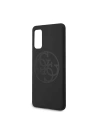 Kup Etui Guess GUHCS62LS4GBK Samsung Galaxy S20 G980 black/czarny hard case Silicone 4G Tone On Tone - GUE487BLK - {ean13} - Sklep Home Screen