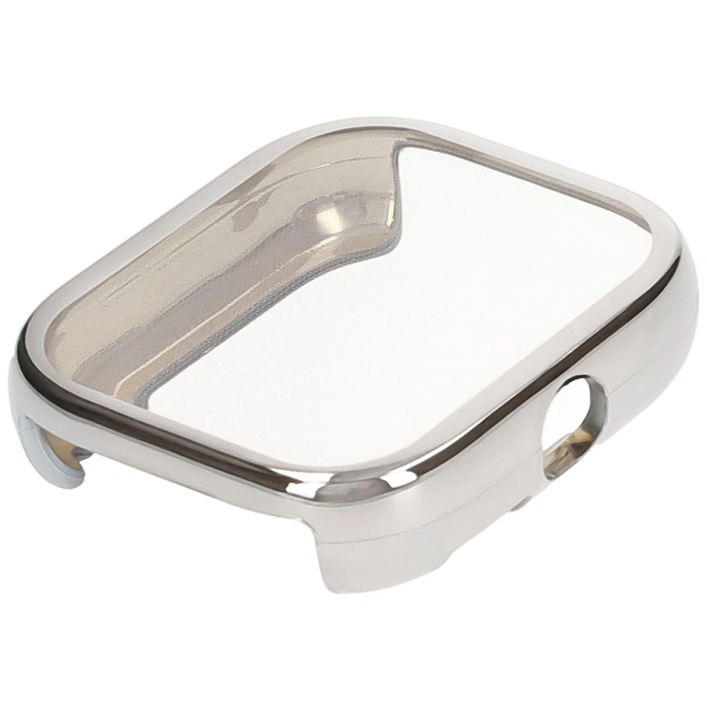 Etui z osłoną ekranu Bizon Case Watch Felipe do Xiaomi Redmi Watch 5 srebrne