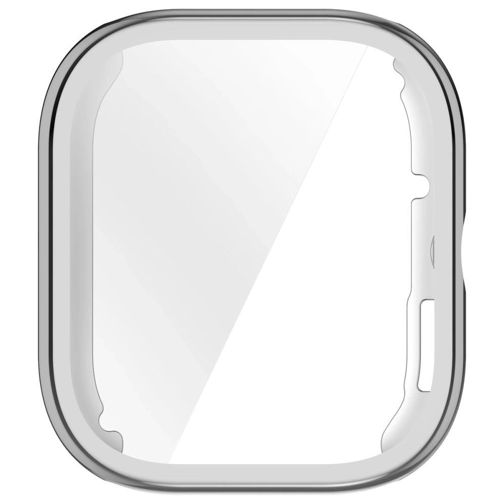 Etui z osłoną ekranu Bizon Case Watch Felipe do Xiaomi Redmi Watch 5 srebrne