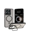 Bizon Case Eclipse MagSafe & Stand Xiaomi 14T smoky with a black frame