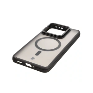 Kup Caz Bizon Eclipse MagSafe & Suport Xiaomi 14T smoky cu un cadru negru - BIZ8545 - {ean13} - Sklep Home Screen